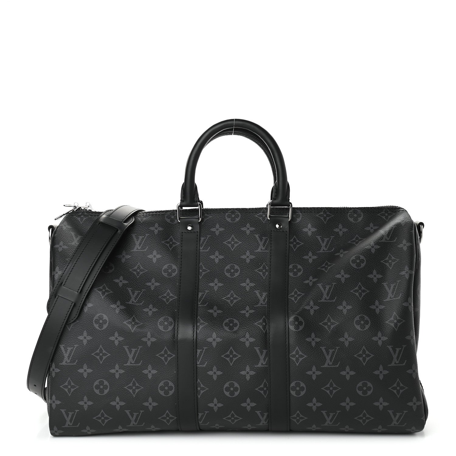 Louis Vuitton Monogram Eclipse Keepall Bandouliere 45 1 of 9