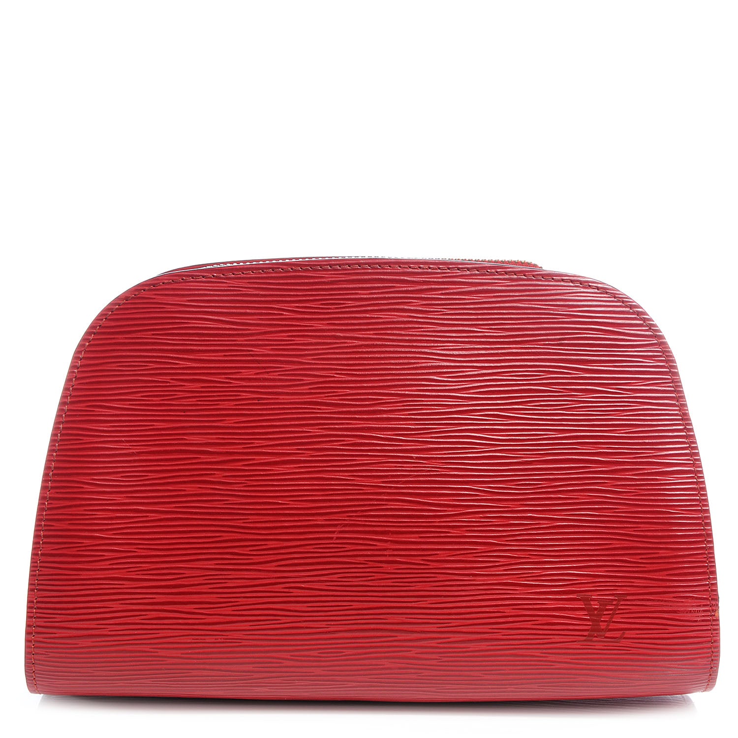 Louis Vuitton Epi Dauphine Cosmetic Pouch 24 Makeup Red 1 of 7