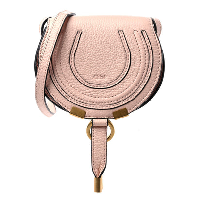 Chloe Calfskin Nano Marcie Saddle Bag Misty Lavender 1 of 8