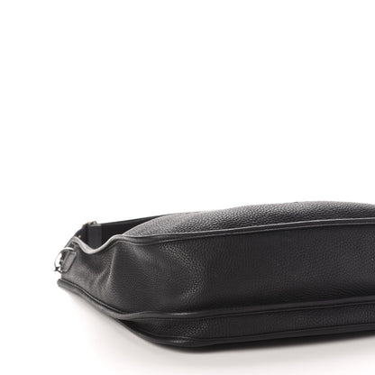 Hermes Taurillon Clemence Evelyne III GM Black 6 of 10