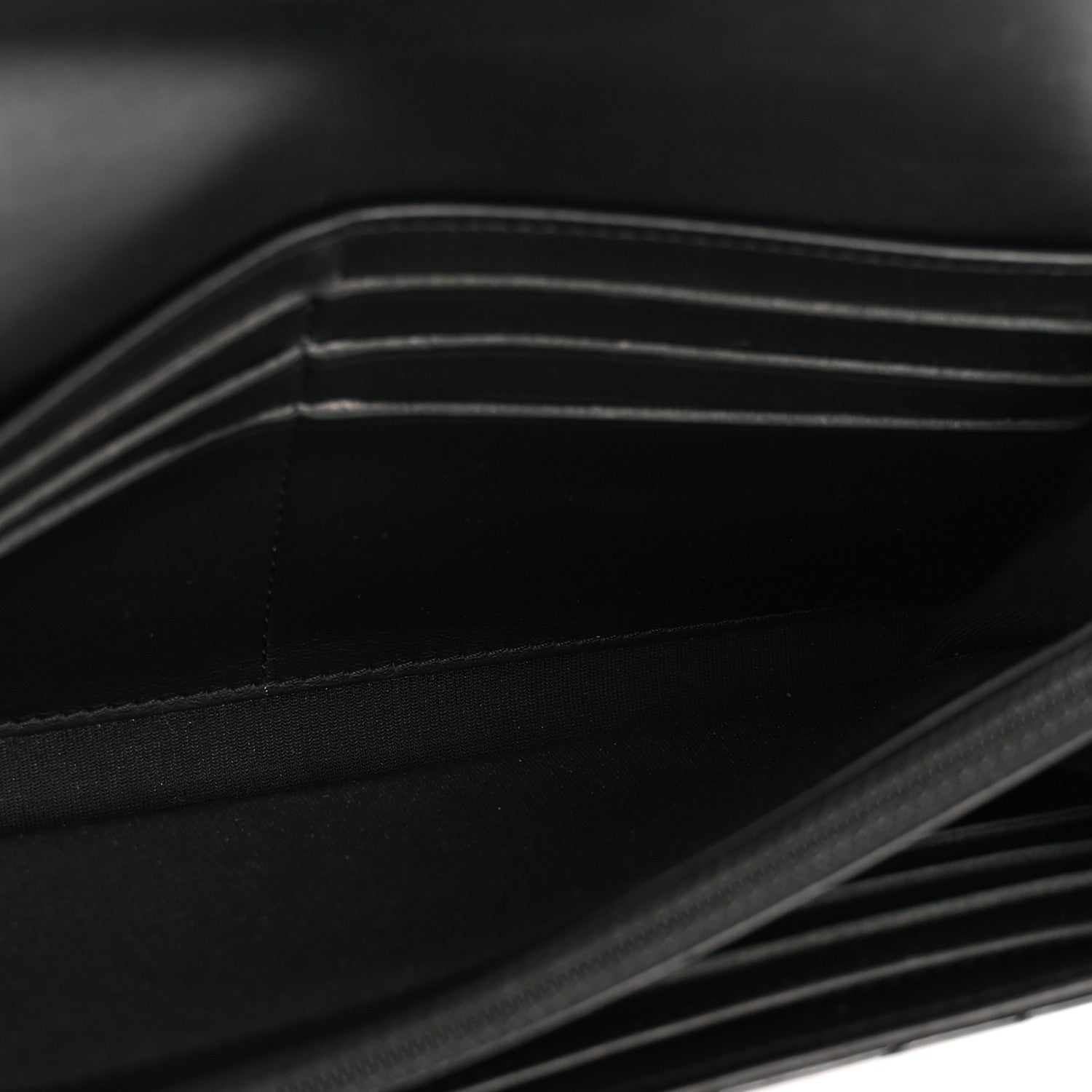 Chanel Patent Quilted Large Brilliant Flap Wallet Black 5 of 13