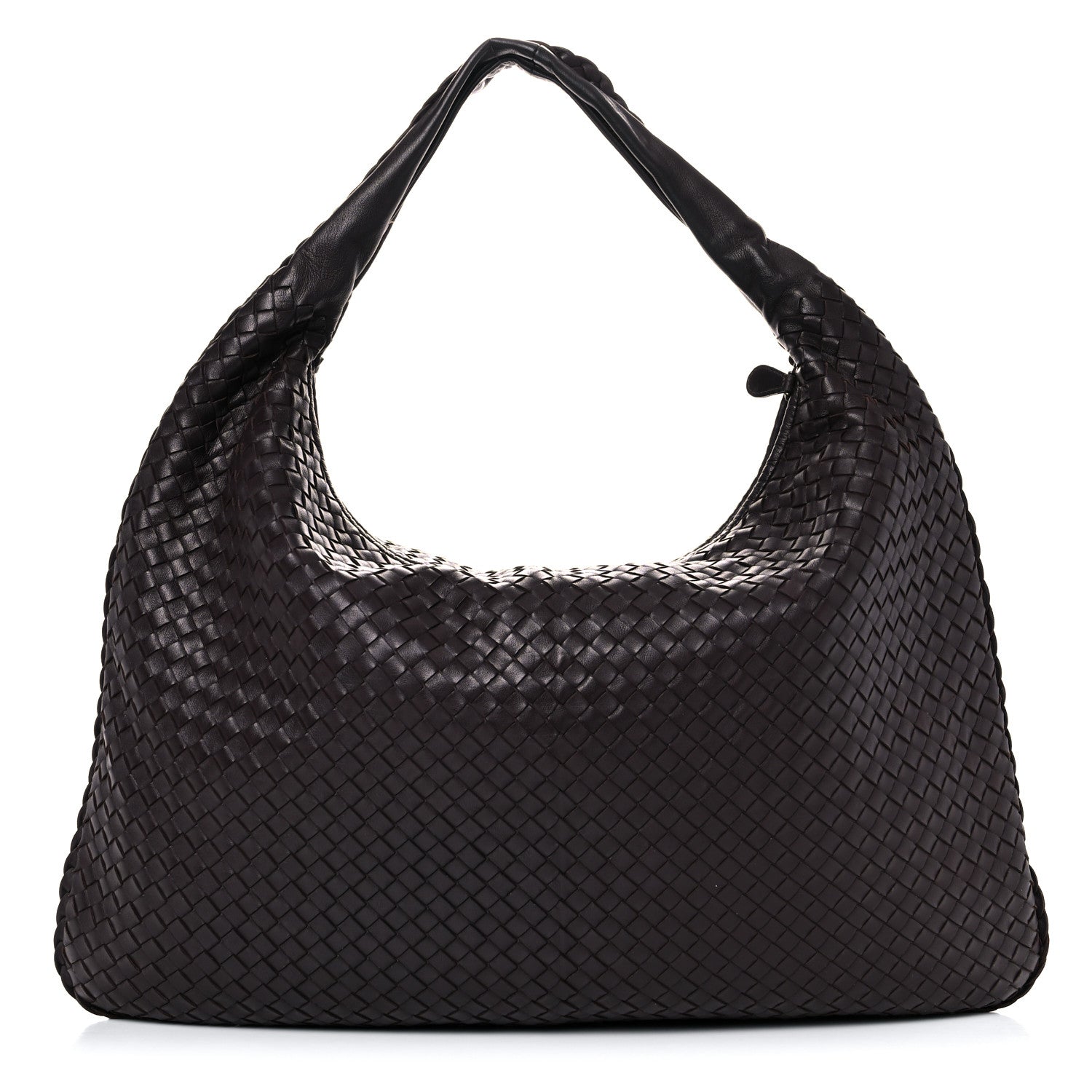 Bottega Veneta Nappa Intrecciato Large Veneta Hobo Ebano 1 of 16