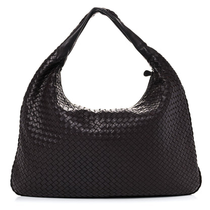 Bottega Veneta Nappa Intrecciato Large Veneta Hobo Ebano 1 of 16