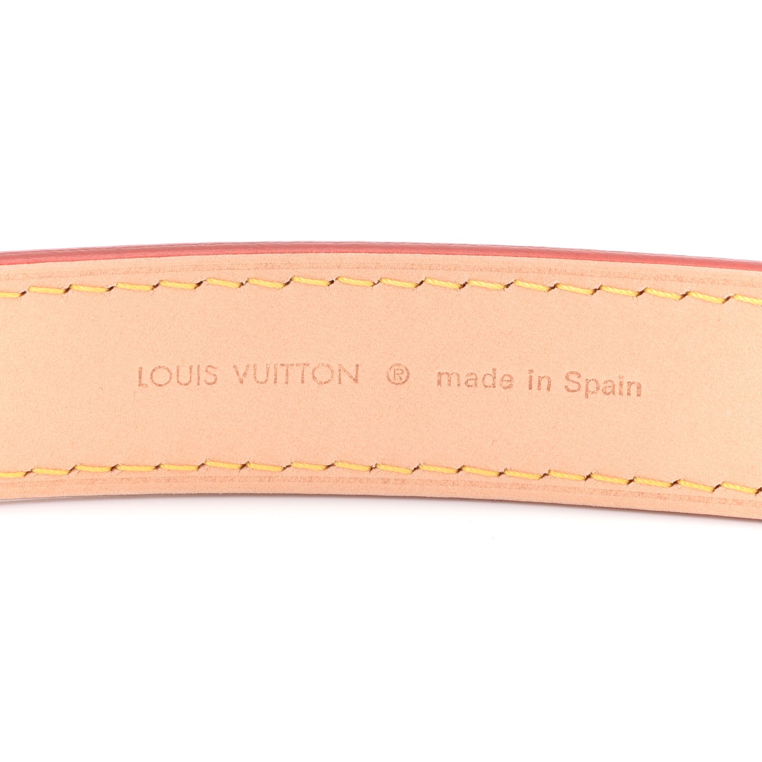Louis Vuitton Vachetta 25mm Adjustable Shoulder Strap 4 of 6