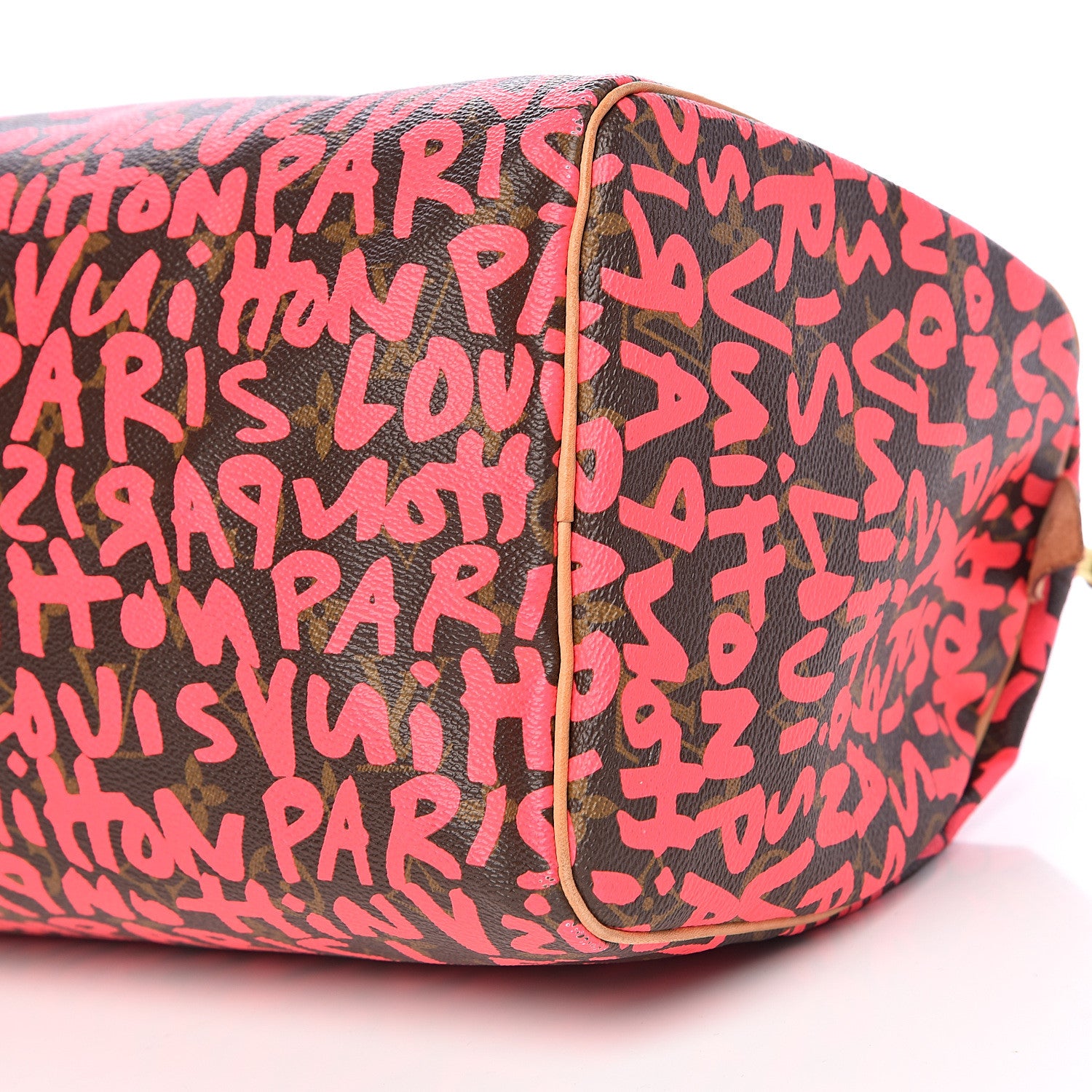 Louis Vuitton Monogram Graffiti Speedy 30 Fuchsia 10 of 13