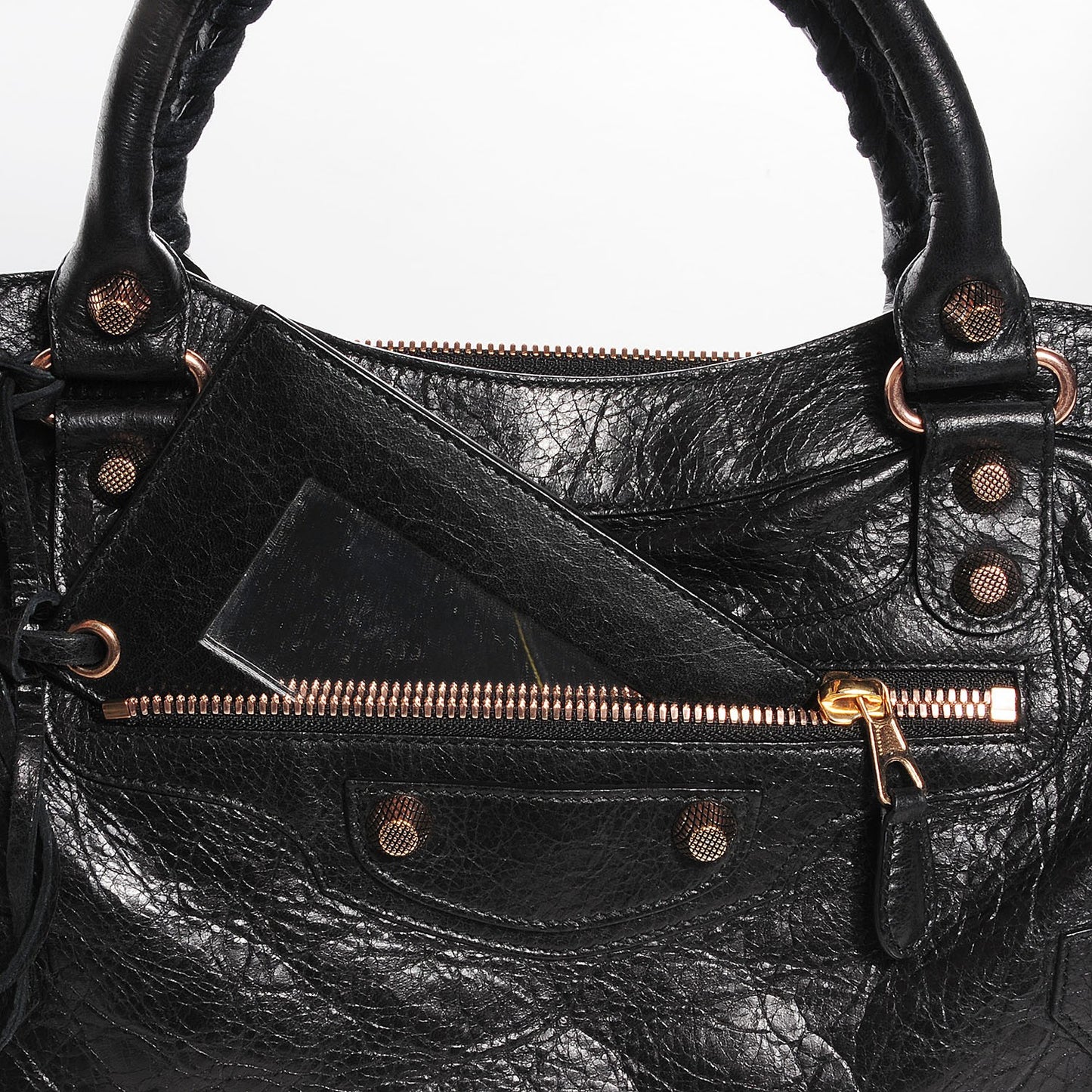 Agneau Giant 12 Rose Gold Hardware First Black