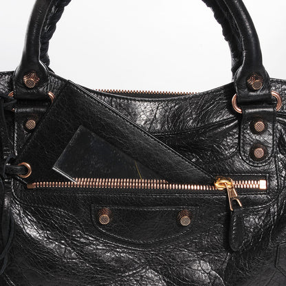 Balenciaga Agneau Giant 12 Rose Gold Hardware First Black 10 of 14