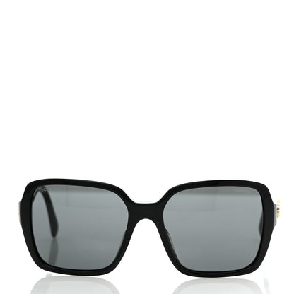 Chanel Acetate Square Sunglasses 5408-A Black 2 of 8