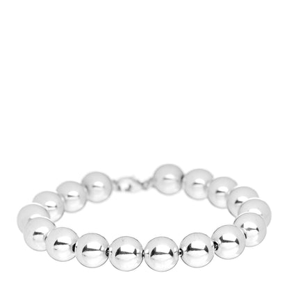 Tiffany Sterling Silver 10mm HardWear Ball Bracelet 1 of 4