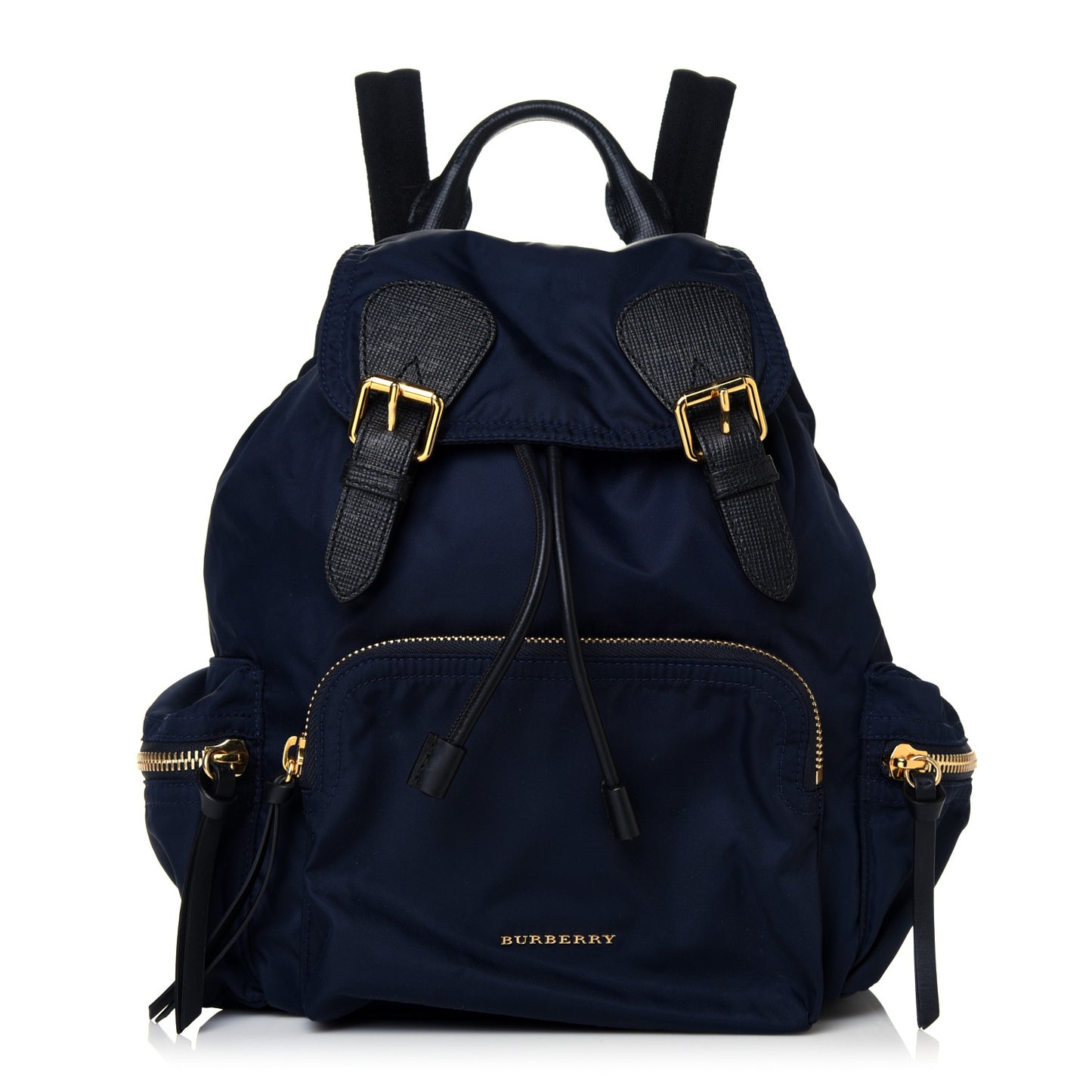 Nylon Medium Rucksack Backpack Ink Blue