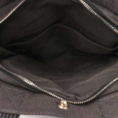 Hermes Canvas Herline Backpack Grey 5 of 12