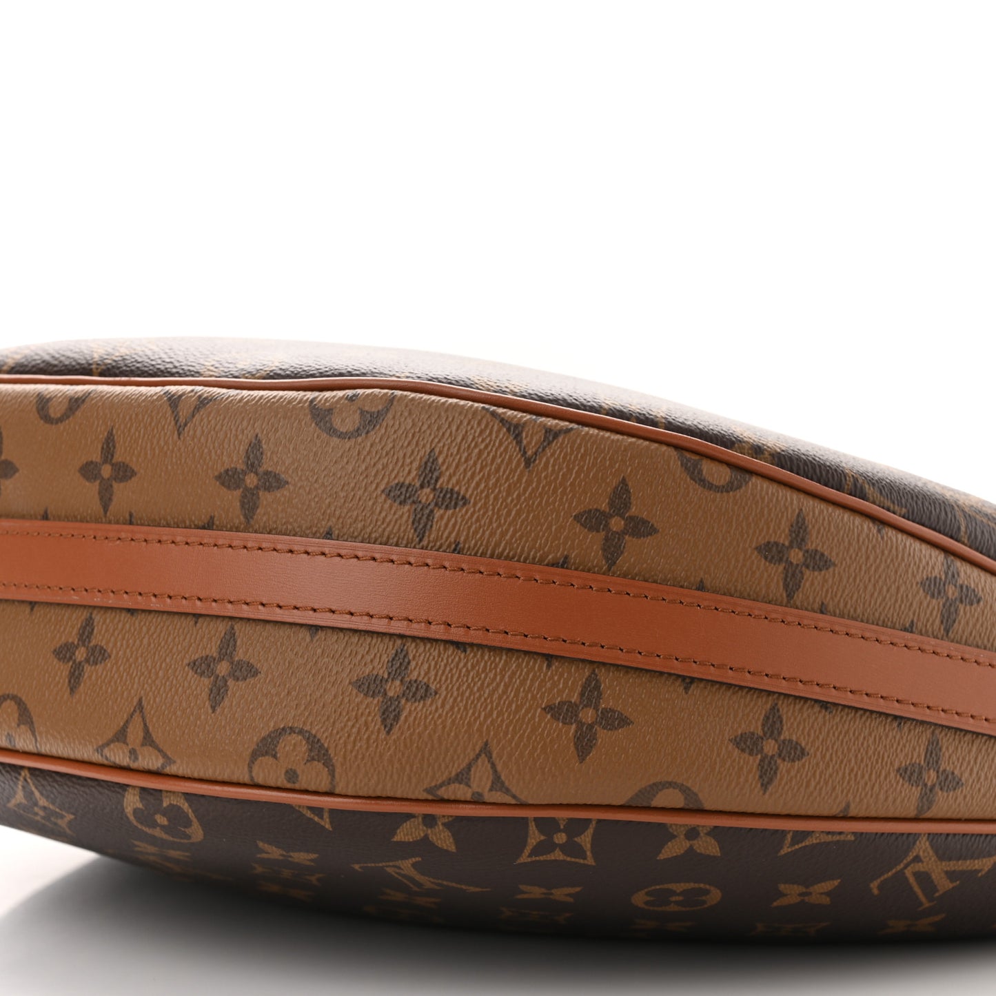 Reverse Monogram Loop Hobo