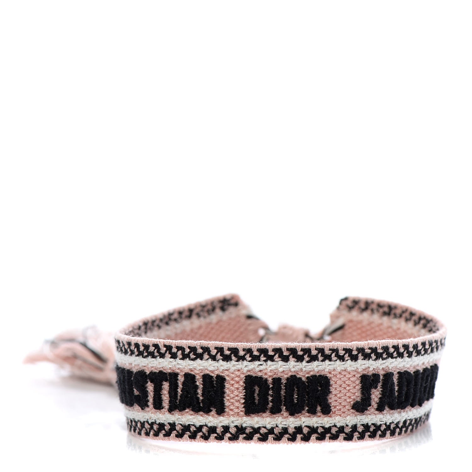 Christian Dior Woven Cotton J'Adior Friendship Bracelet Pink 1 of 4