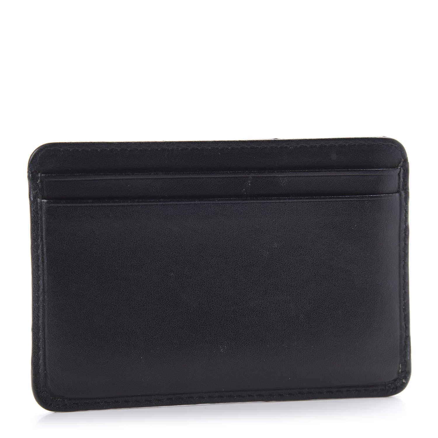 Chanel Calfskin Quilted Cambon Card Holder Black 3 of 12