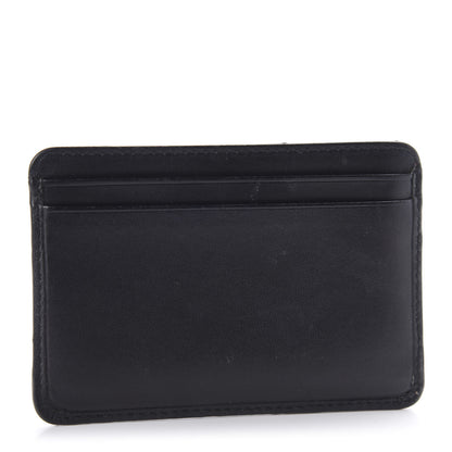 Chanel Calfskin Quilted Cambon Card Holder Black 3 of 12