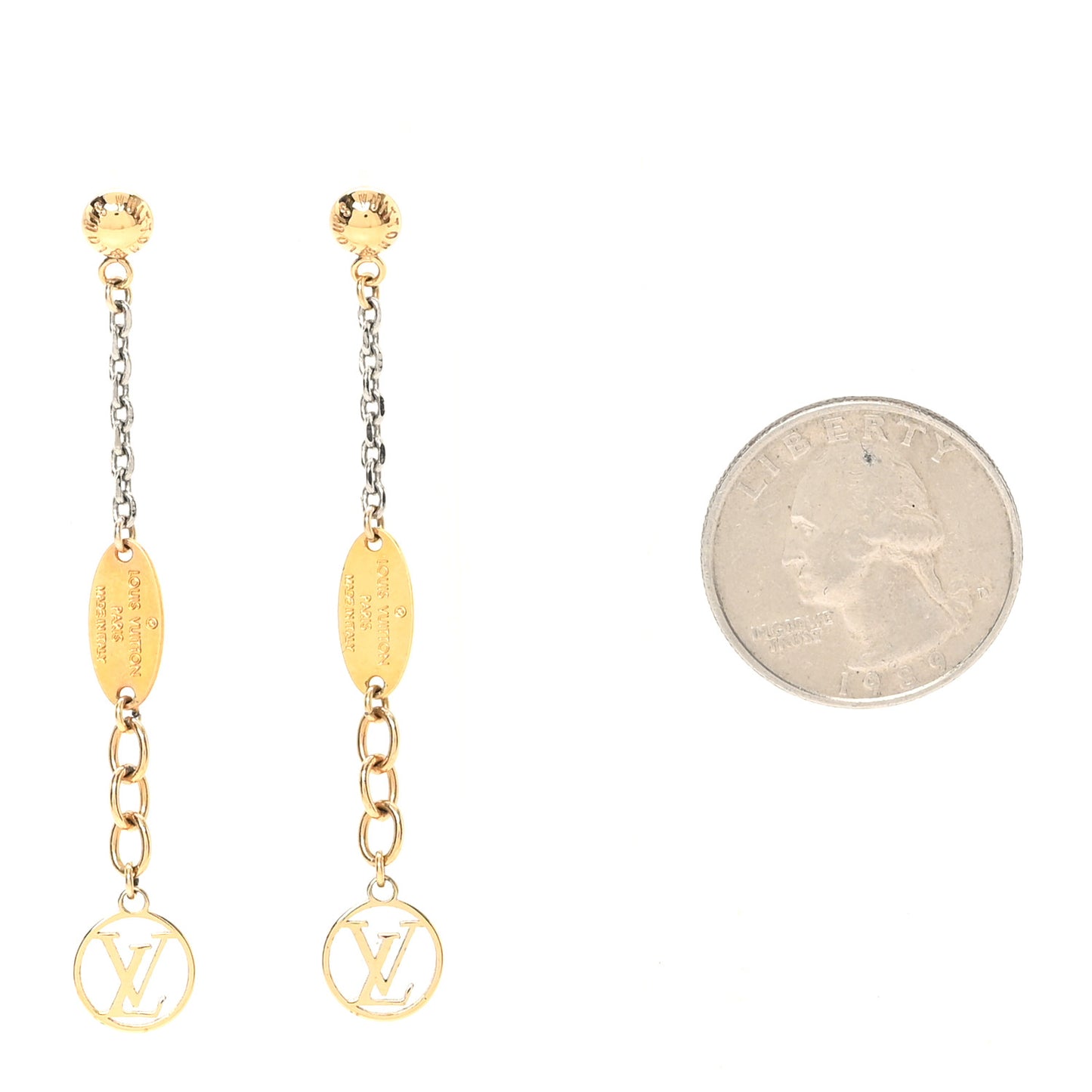 Logomania Earrings Gold
