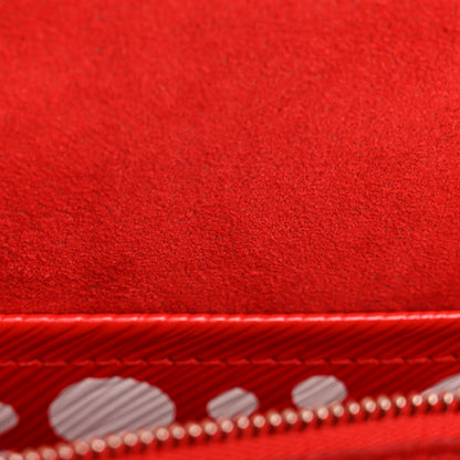 Louis Vuitton LV X YK Monogram Kusama Epi Cluny Mini White Red 11 of 13