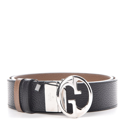 Gucci Calfskin 1973 Reversible Belt 90 36 Black Brown 1 of 11
