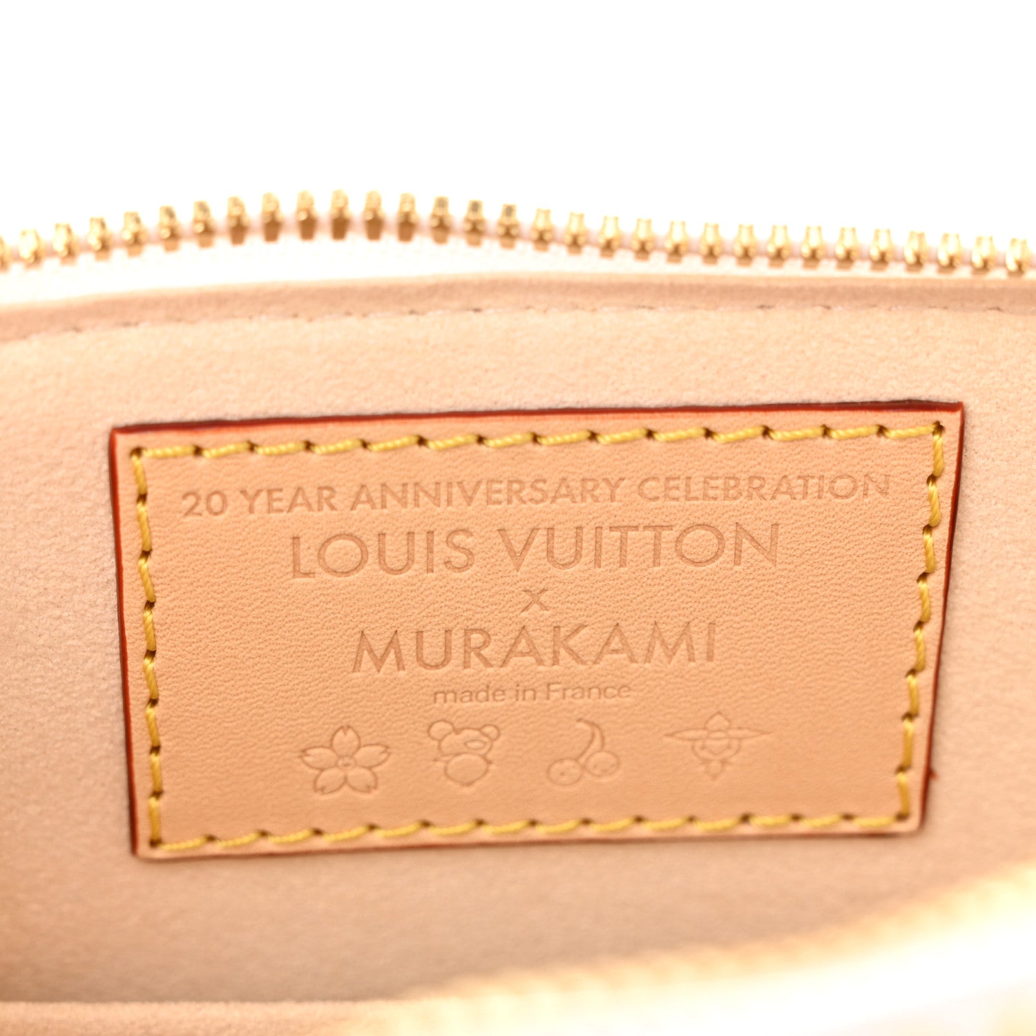 Louis Vuitton LV x TM Monogram Multicolor Alma BB White 6 of 10