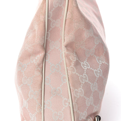 Gucci Monogram Large Abbey D Ring Hobo Pink 10 of 13