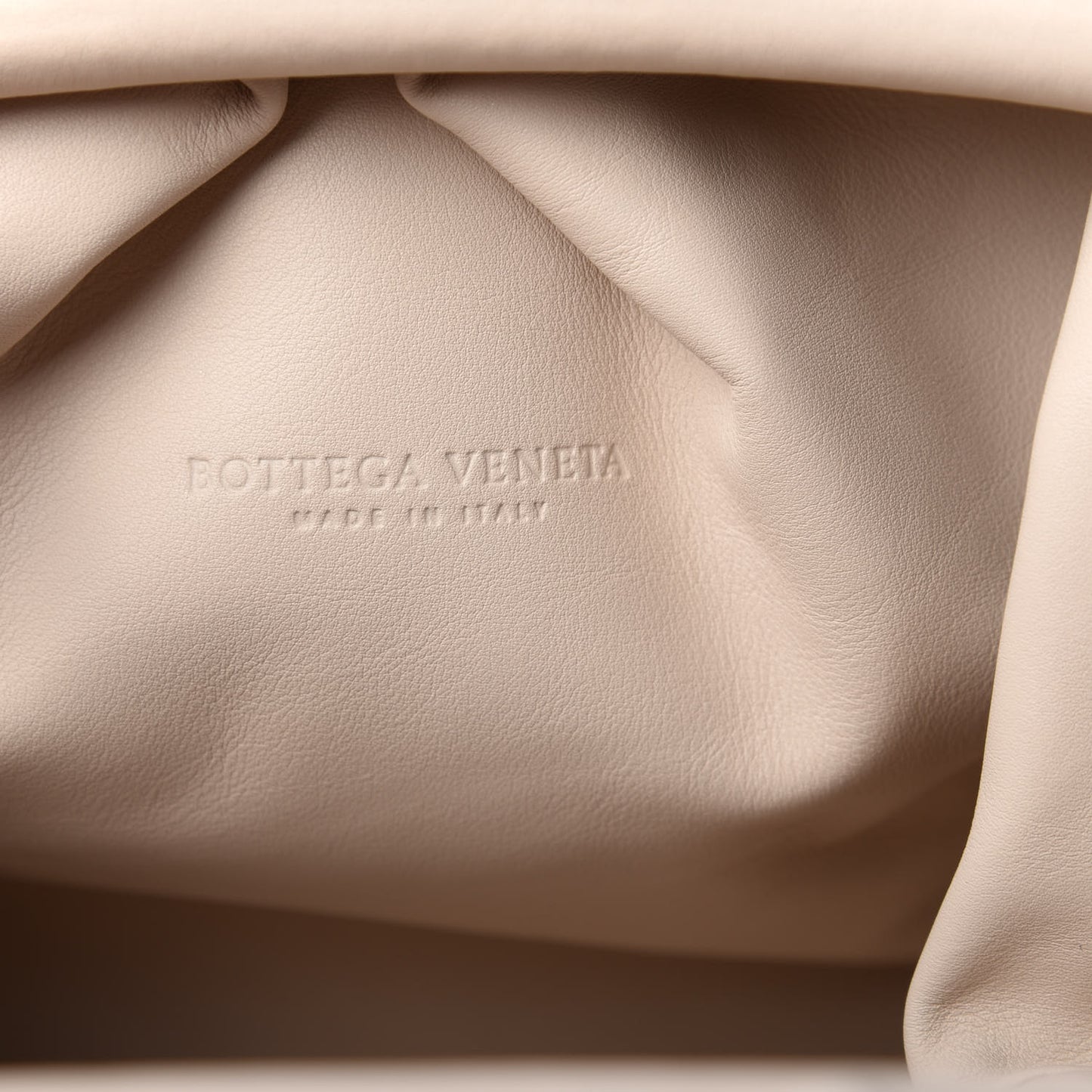 Smooth Butter Calf The Pouch Oversized Clutch Mist