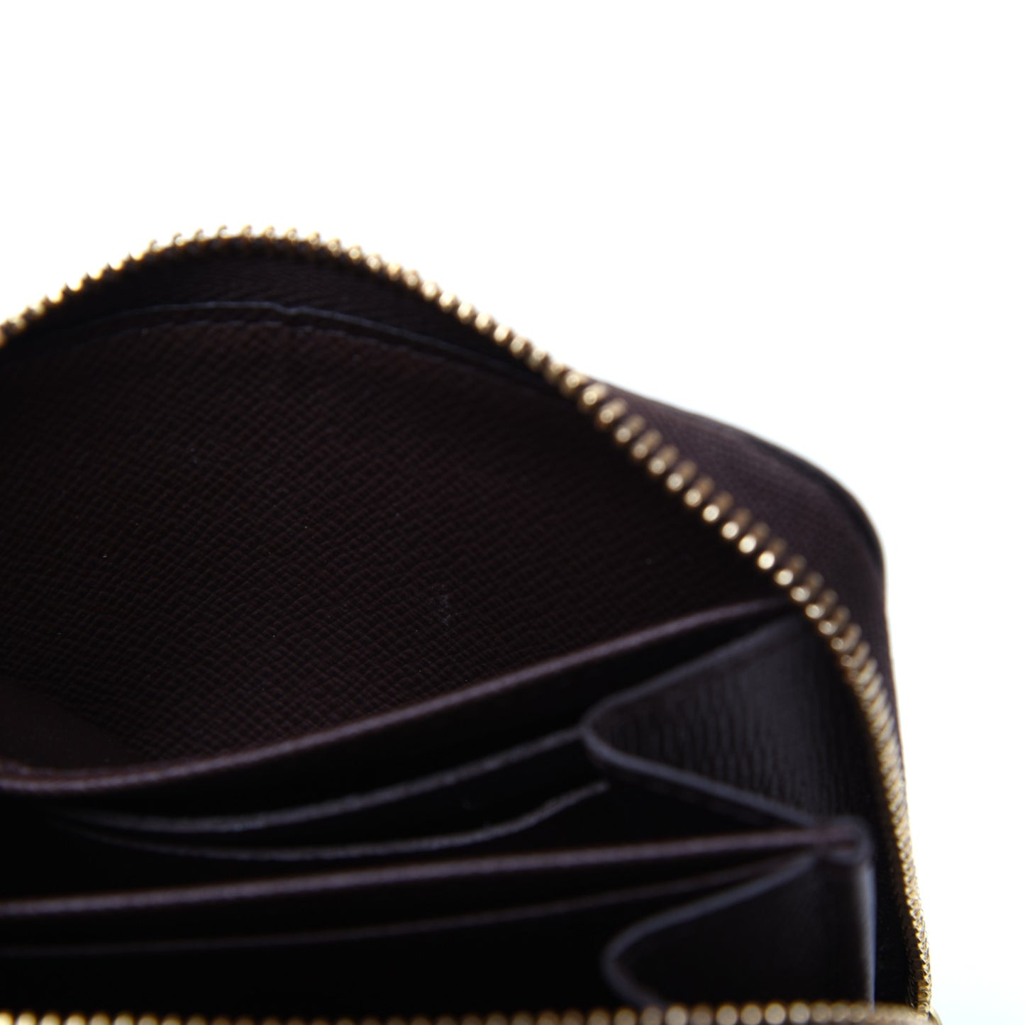 Damier Ebene Zippy Coin Purse