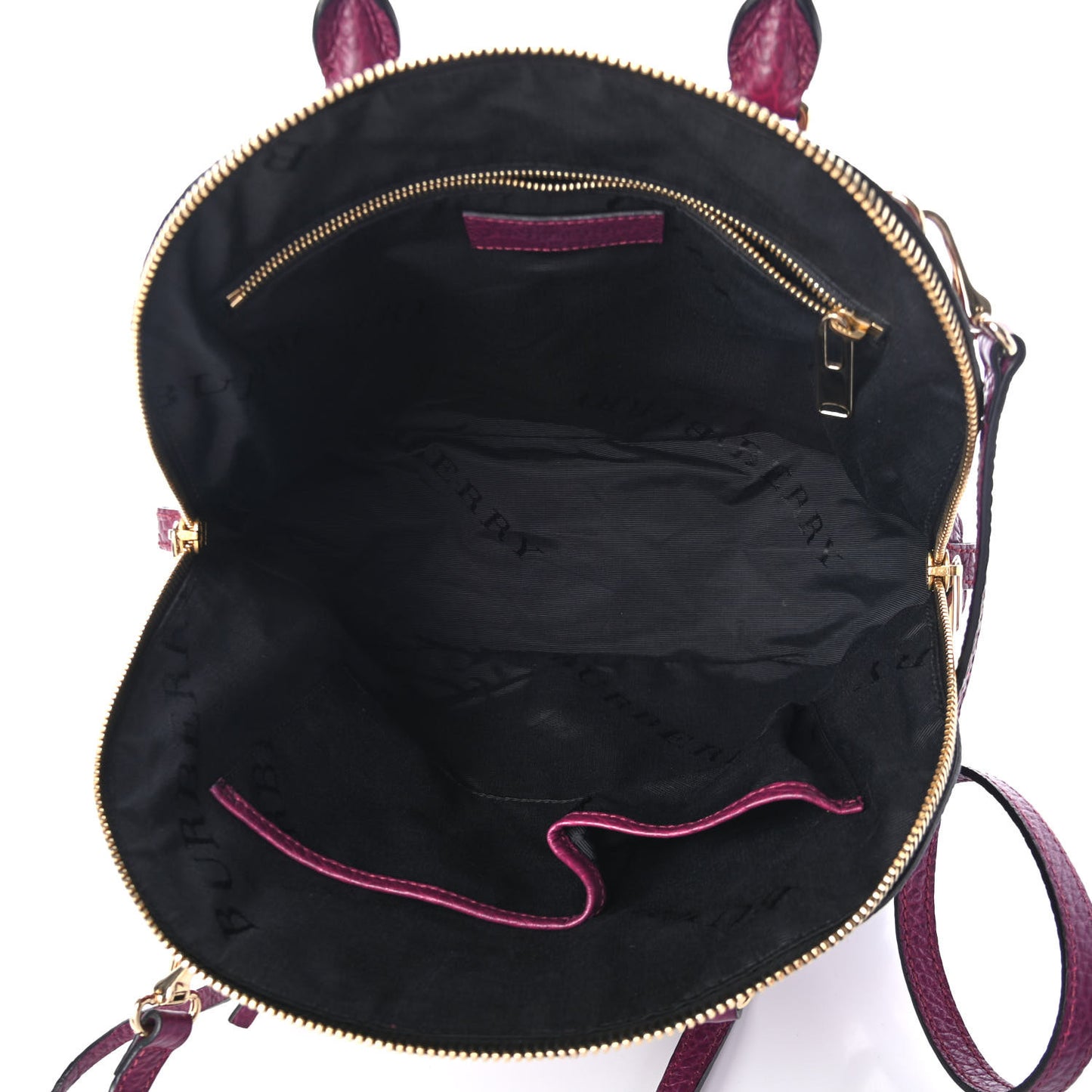 Heritage Grain Medium Orchard Bowling Bag Damson Magenta
