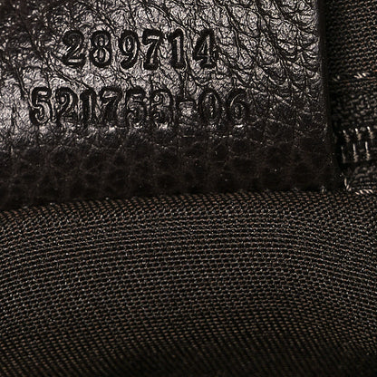 Gucci Crystal Monogram Medium Charmy Shoulder Bag Dark Brown 9 of 9