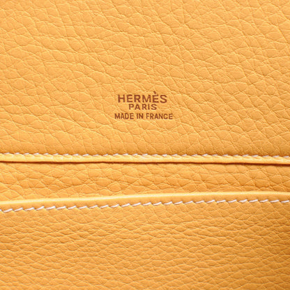 Hermes Taurillon Clemence Sherpa Backpack Sable 6 of 8