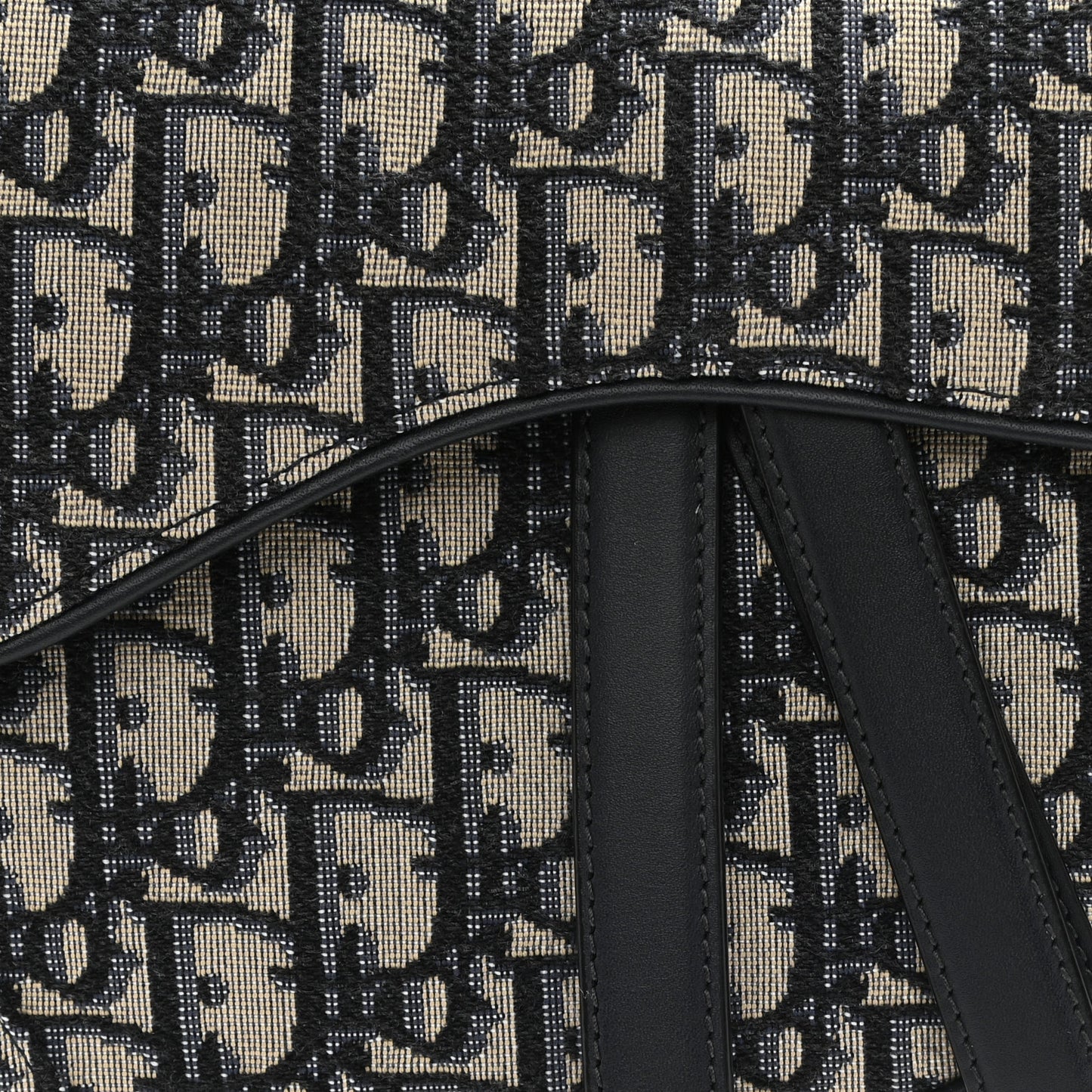 Oblique Saddle Bag Blue