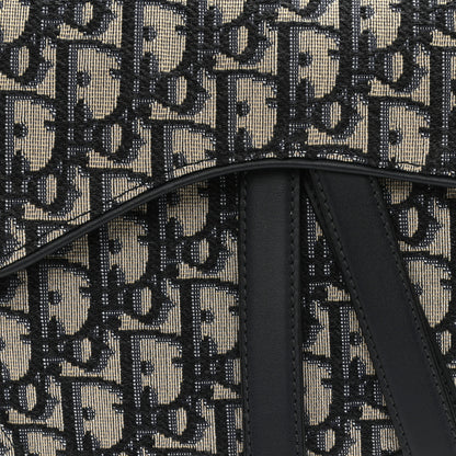 Christian Dior Oblique Saddle Bag Blue 8 of 8