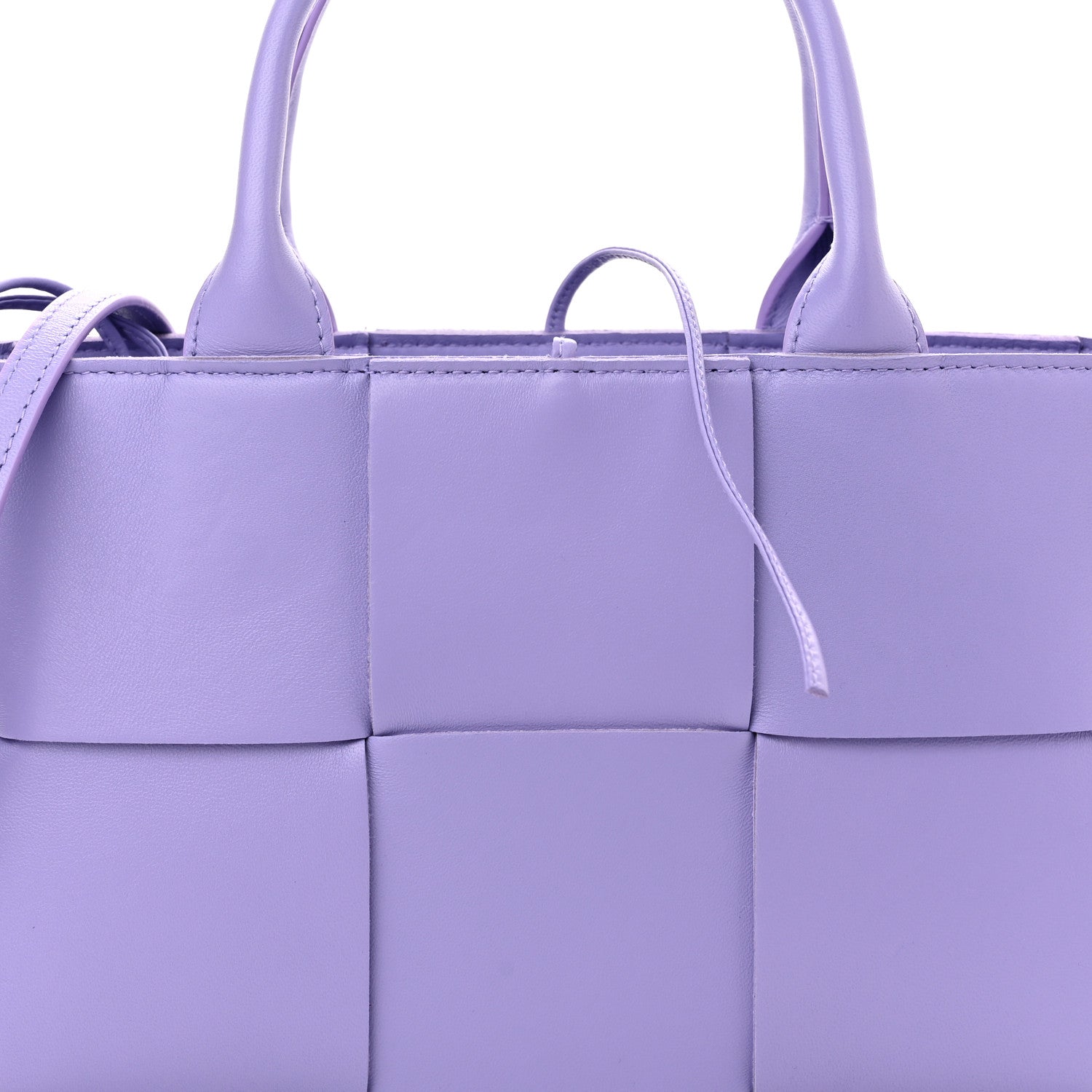 Bottega Veneta Nappa Maxi Intreccio Mini Arco Tote Wisteria 8 of 10