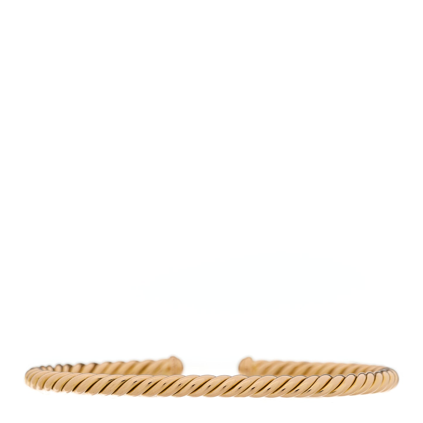 18K Rose Gold 4mm Cablespira Bracelet