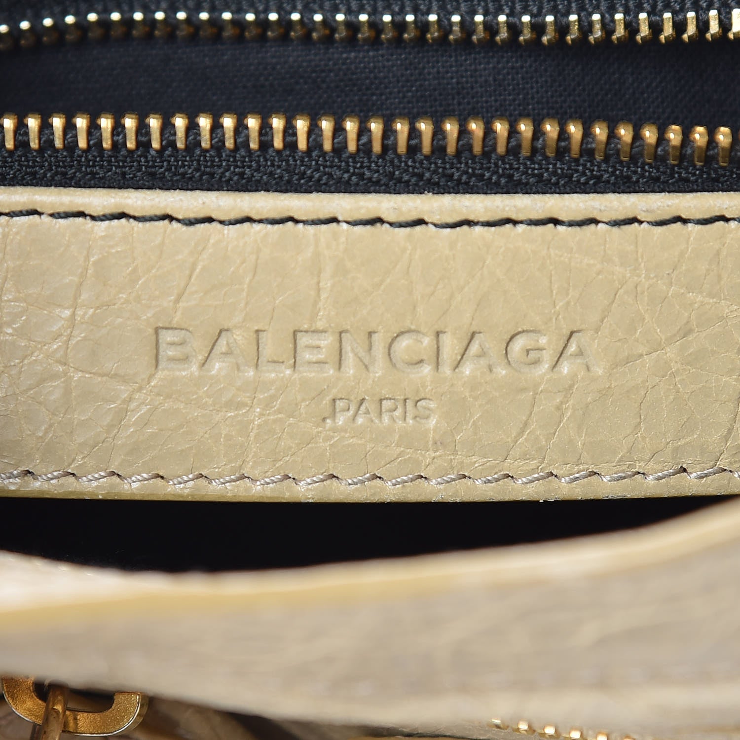 Balenciaga Agneau Classic Gold Hardware Mini S Citytrap Beige Sable 8 of 12