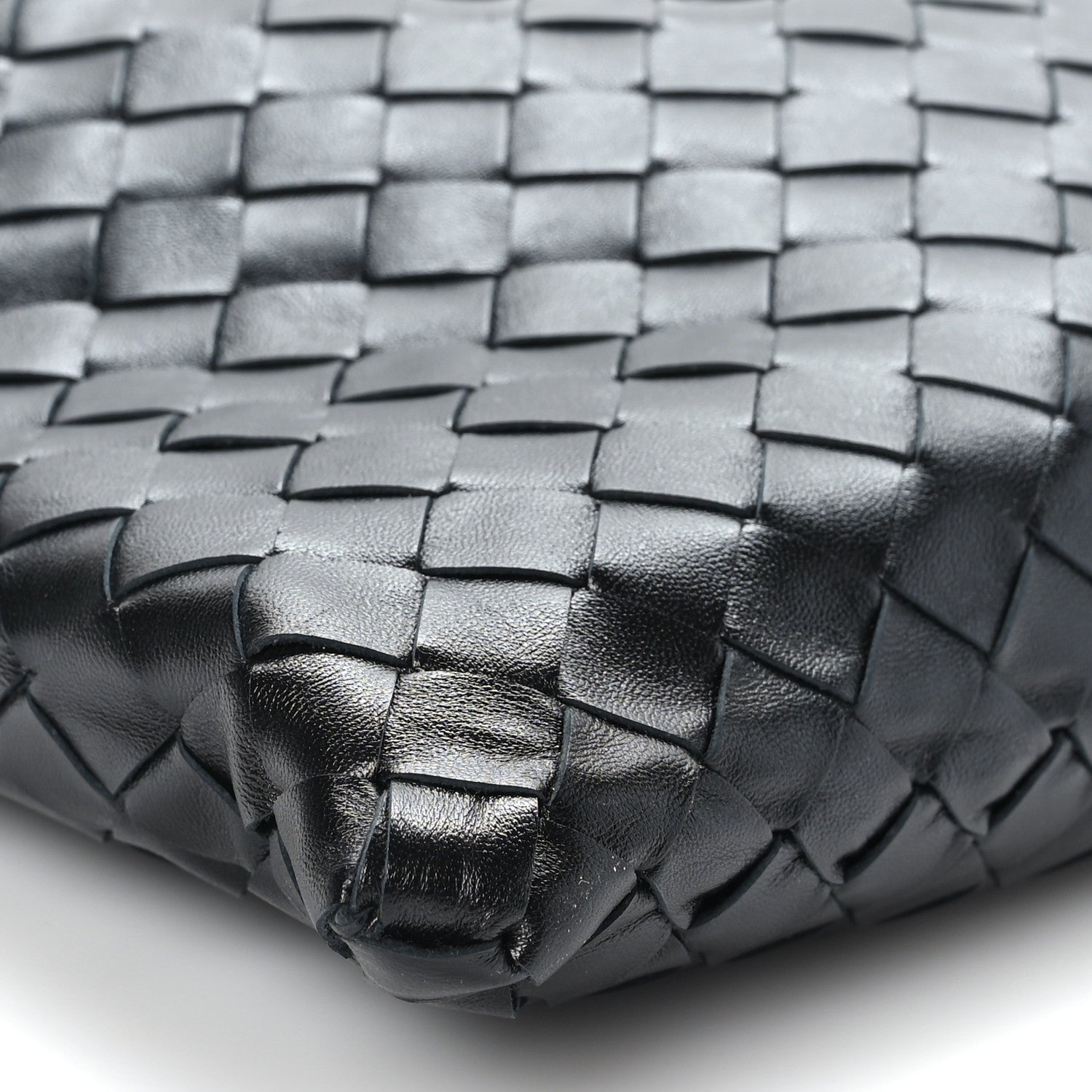 Bottega Veneta Calfskin Intrecciato Small Hop Black 7 of 8