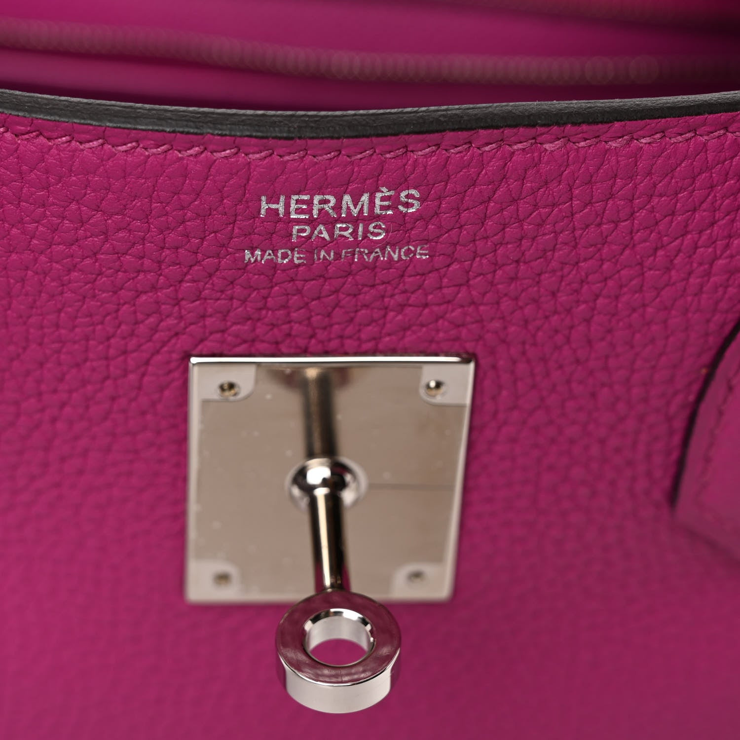 Hermes Togo Birkin 30 Rose Pourpre 6 of 12