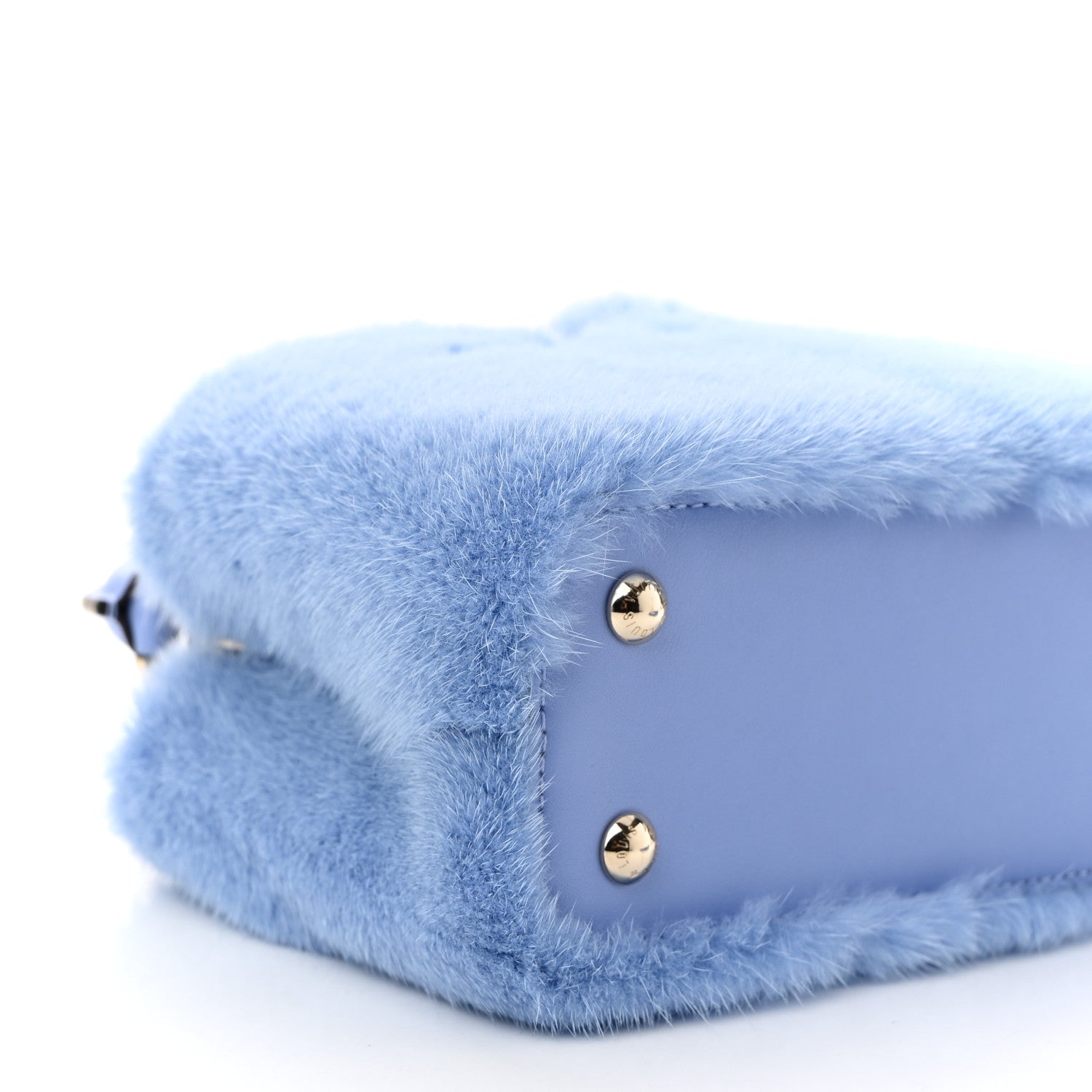 Louis Vuitton Mink Calfskin Capucines Mini Lilas Purple 8 of 10