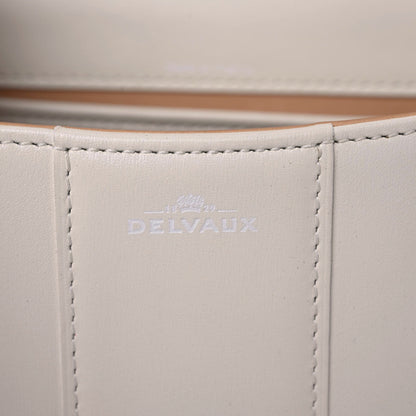 Delvaux Calfskin Mini Brillant Satchel Ivory 13 of 18
