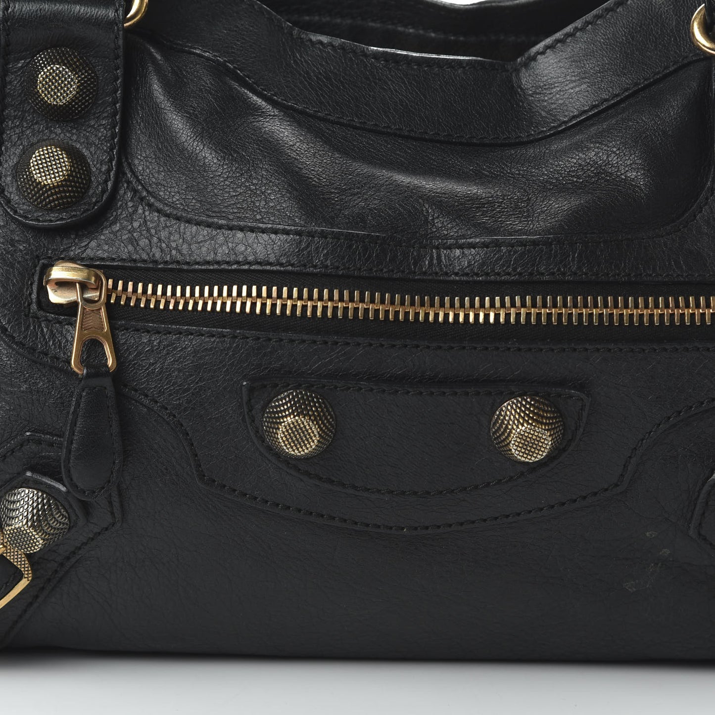 Agneau Giant 21 Rose Gold Hardware City Black