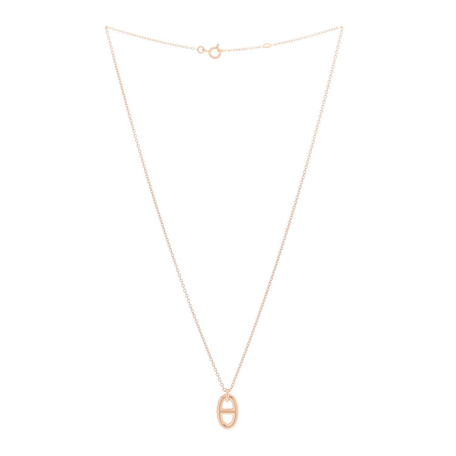 Hermes 18K Rose Gold PM Farandole Pendant Necklace 2 of 4