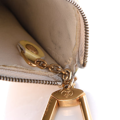 Louis Vuitton Vernis Key Pouch Perle 7 of 9
