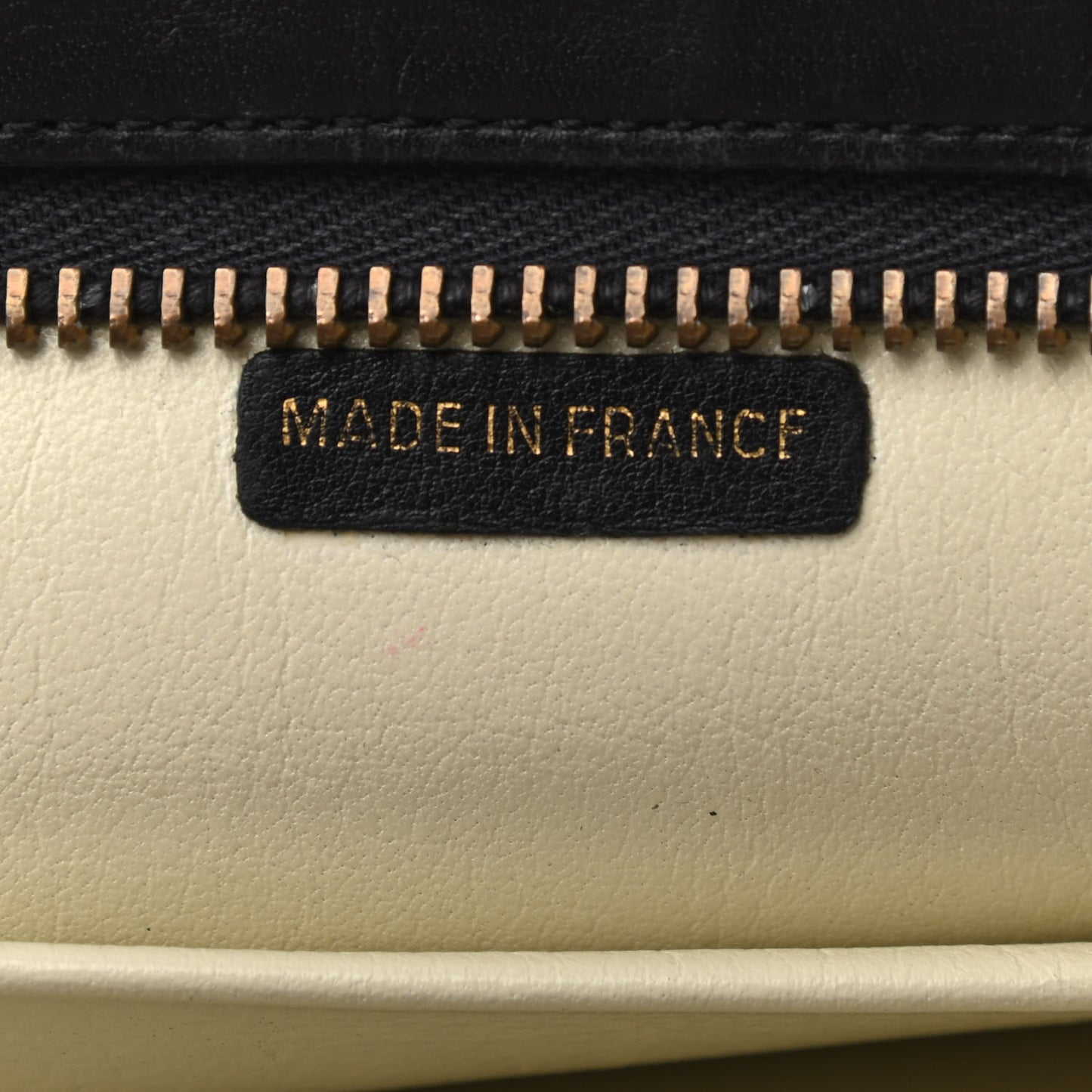 Lambskin Quilted Cosmetic Case Black