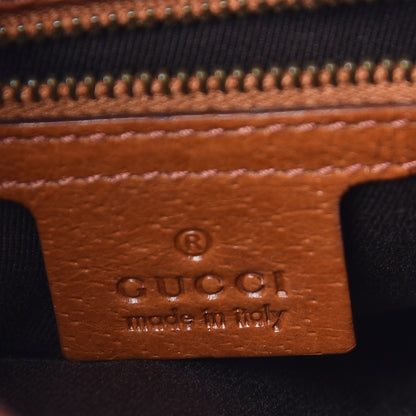 Gucci Monogram Mini Piston Lock Jackie O Hobo Orange 6 of 11