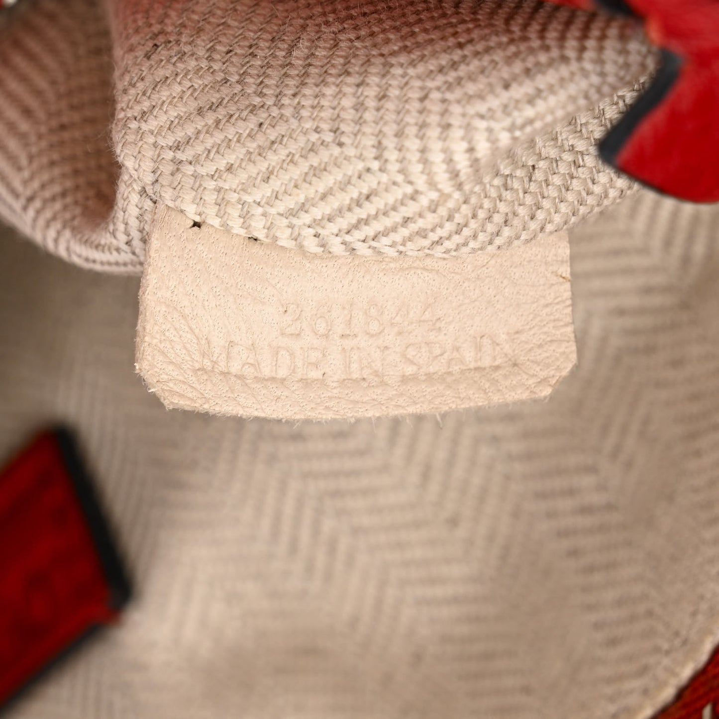 Calfskin Mini Puzzle Bag Pomodoro