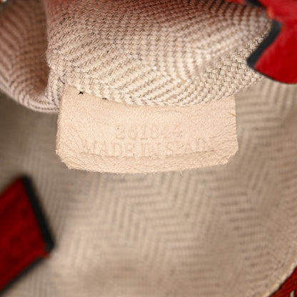 Loewe Calfskin Mini Puzzle Bag Pomodoro 7 of 10