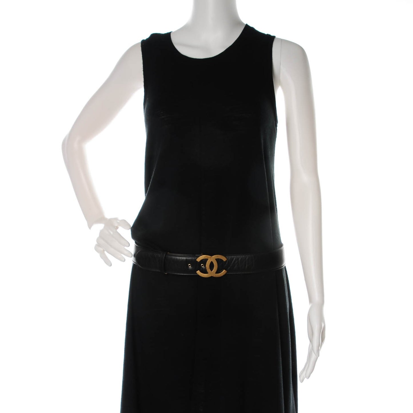 Calfskin CC Belt 100 40 Black