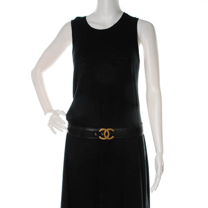 Chanel Calfskin CC Belt 100 40 Black 2 of 6