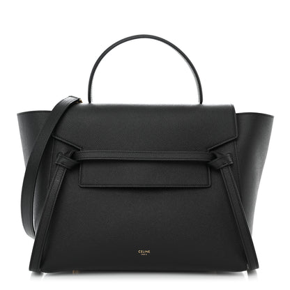 Celine Grained Calfskin Mini Belt Bag Black 1 of 11