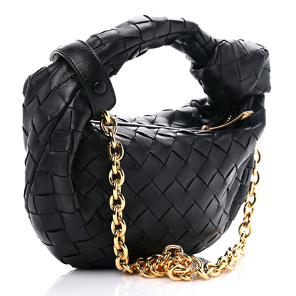 Bottega Veneta Nappa Intrecciato Mini Chain Jodie Black 3 of 7