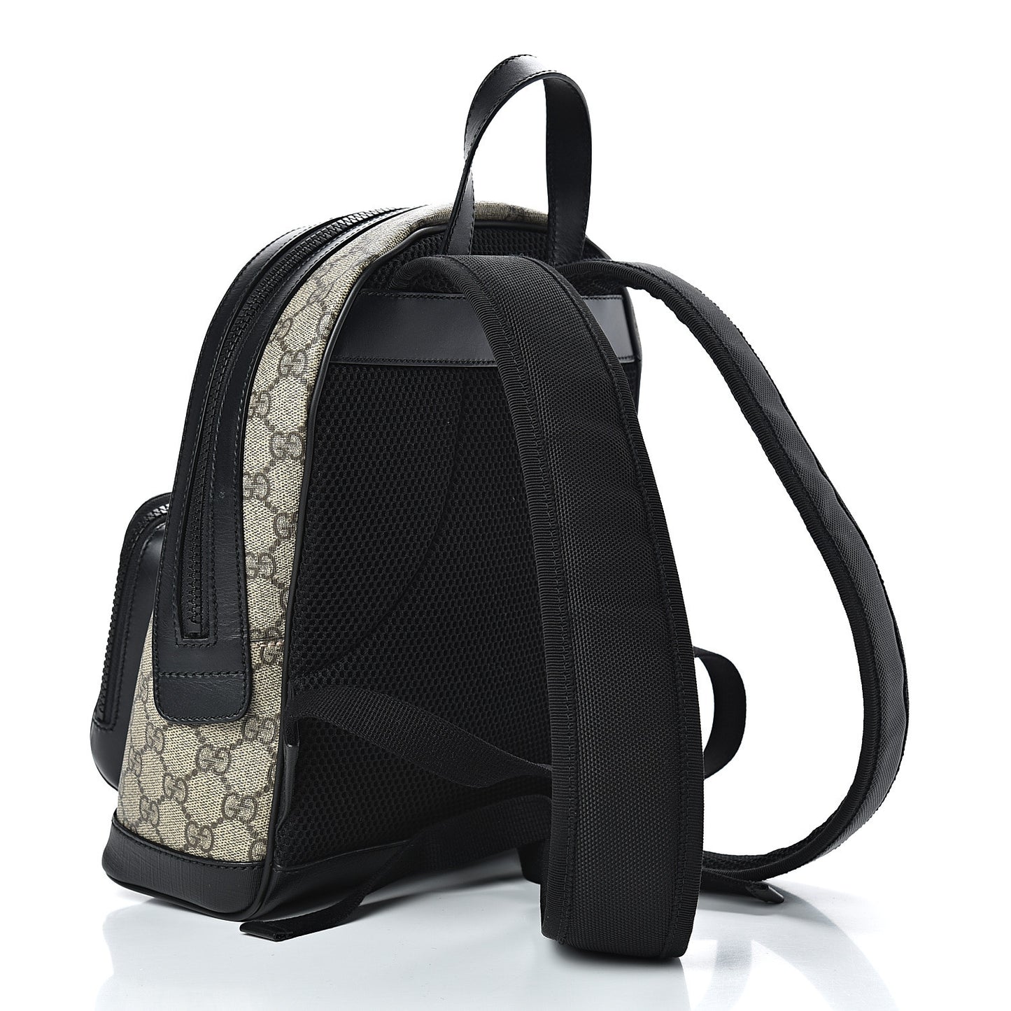 GG Supreme Monogram Small Eden Day Backpack Black